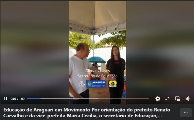 Educação de Araguari em Movimento