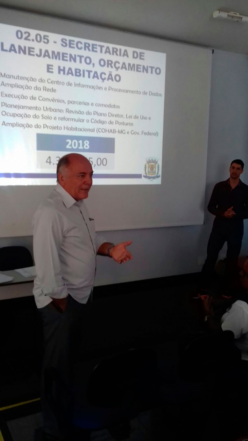Secretaria de Planejamento apresenta LDO Municipal para 2018