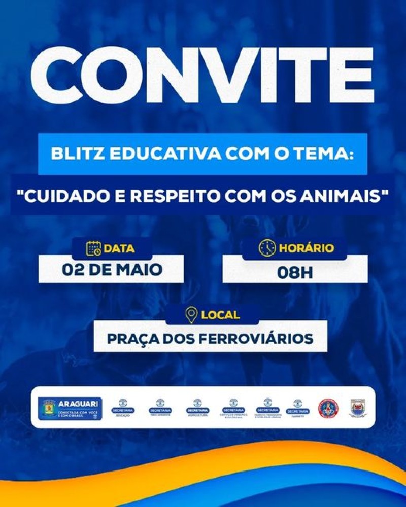 PREFEITURA DE ARAGUARI CONVITE
