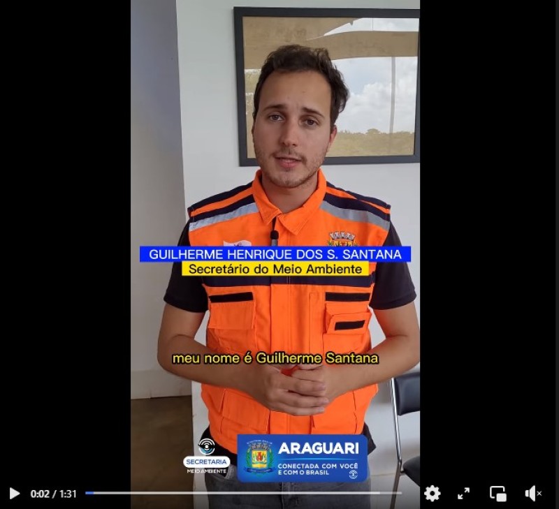 Prefeitura de Araguari alerta sobre rompimento de Barragem particular