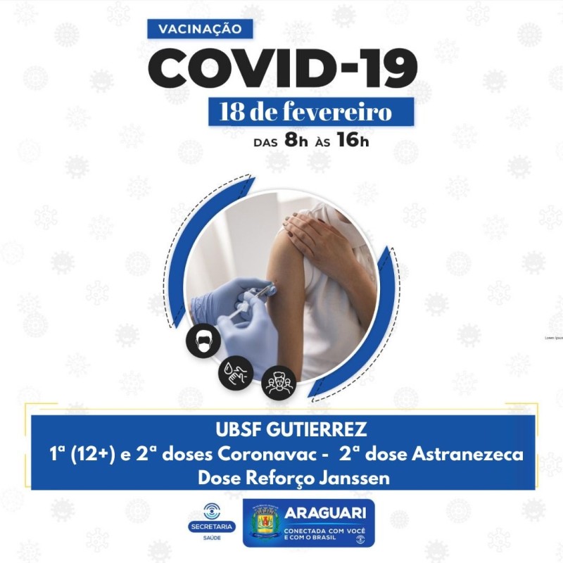 Vacinação 18 de fevereiro