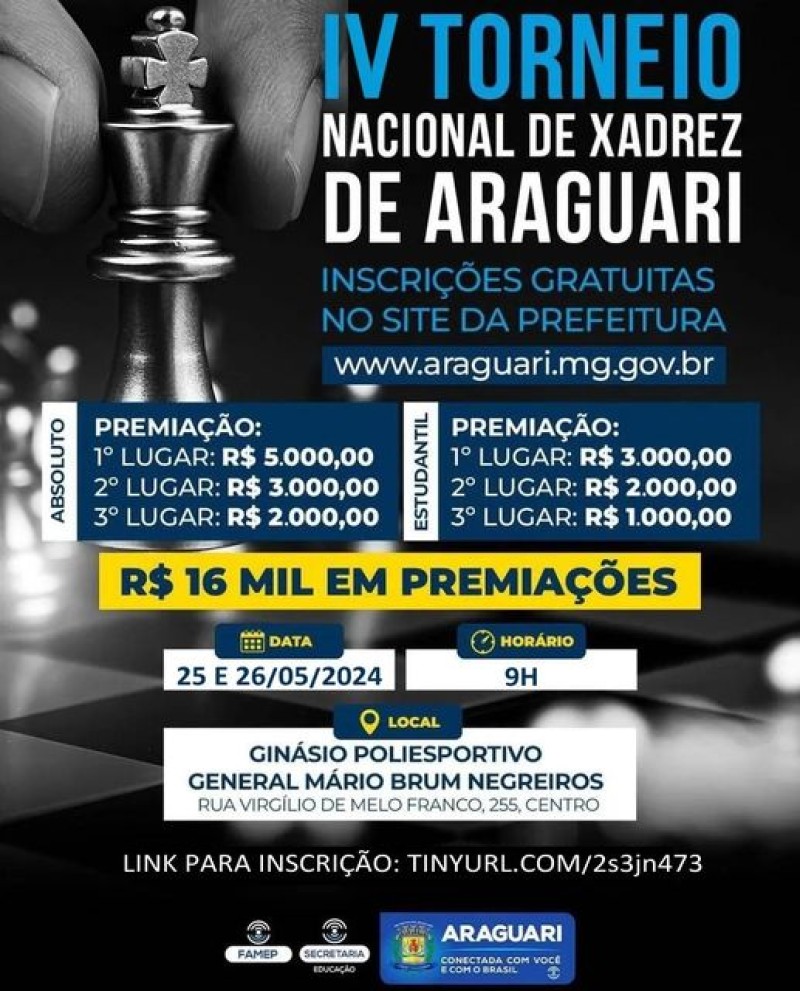 PREFEITURA DE ARAGUARI CONVITE