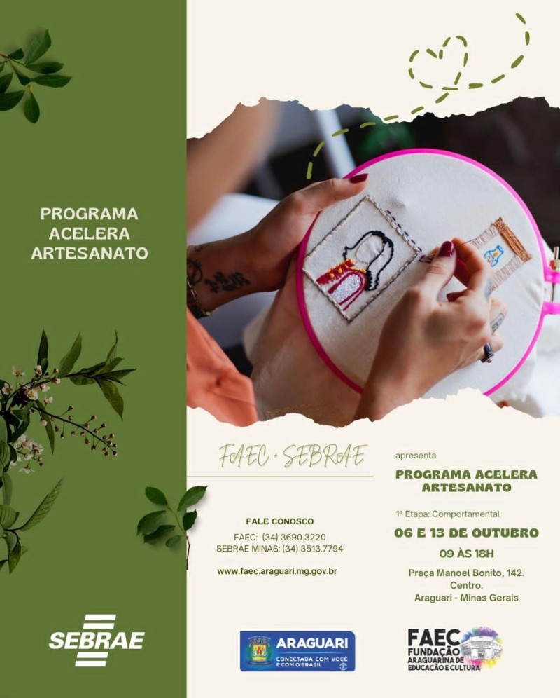 Programa Acelera Artesanato