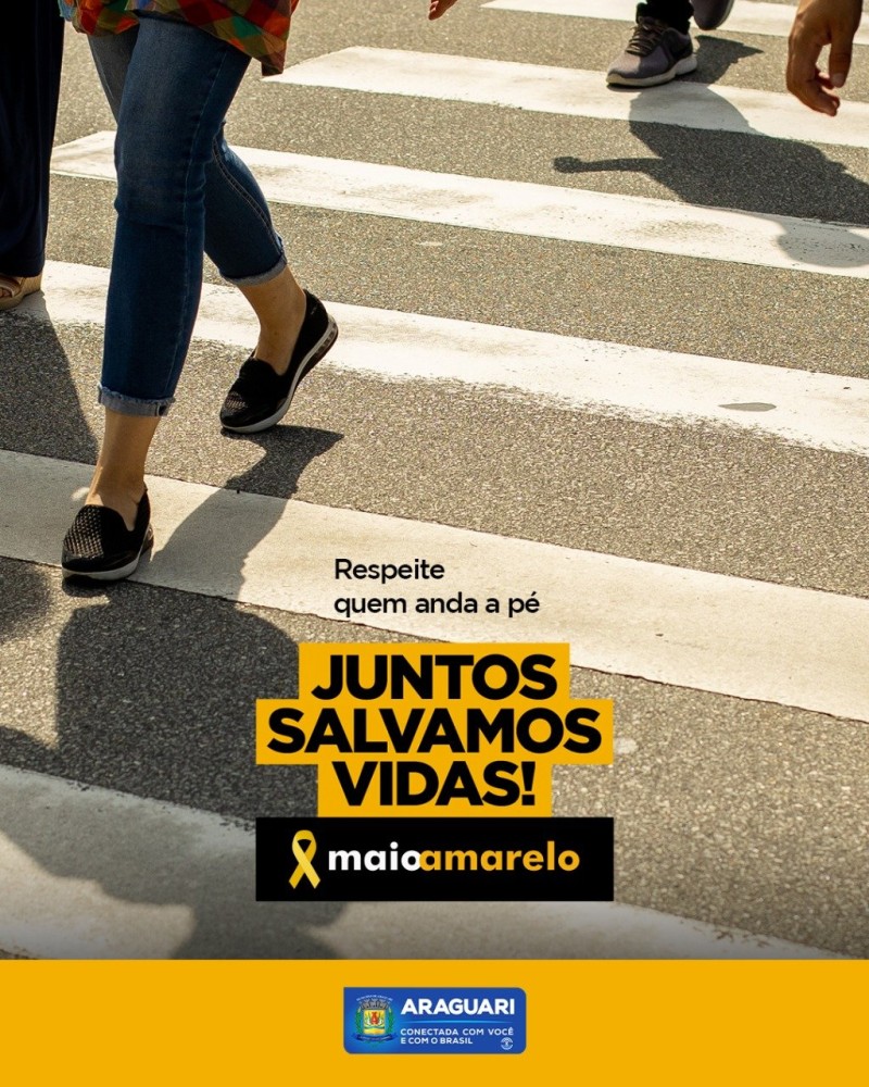 No trânsito, todos devem ser responsáveis pela própria segurança e a dos outros.