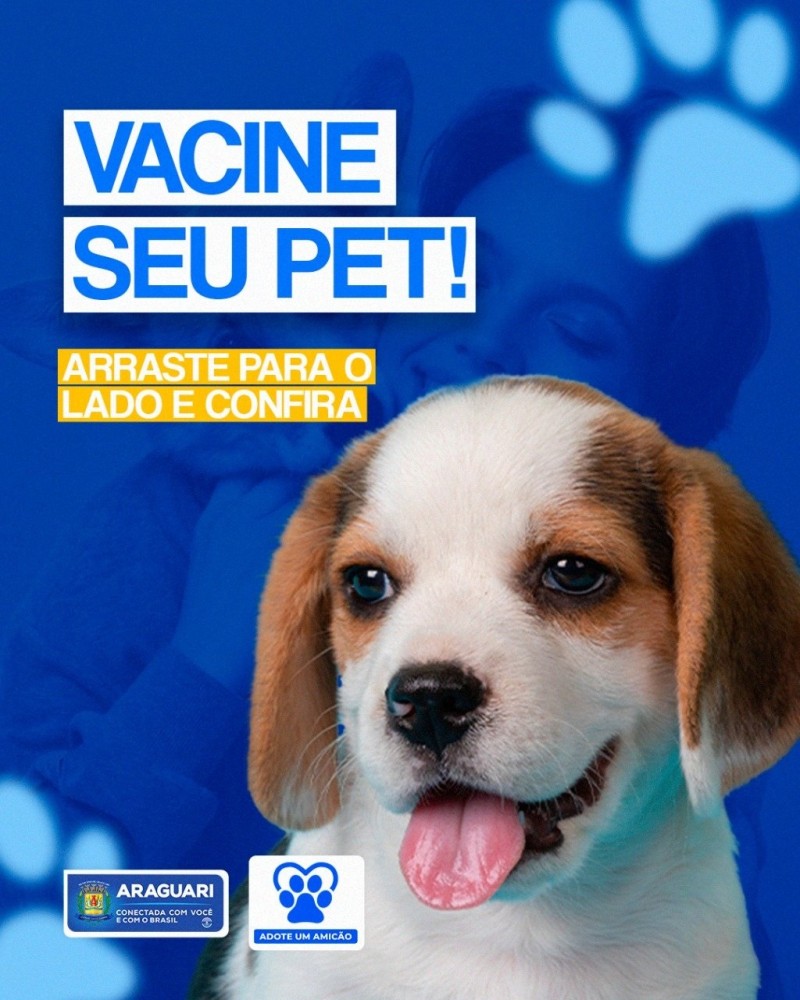 VACINE SEU PET!