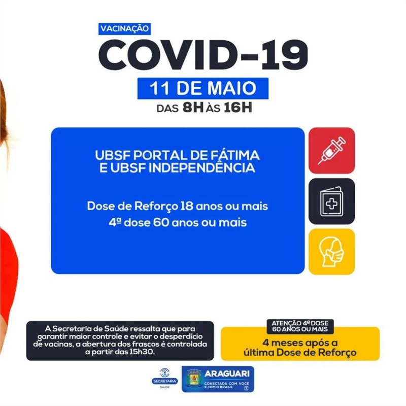 Vacinação 11 de Maio