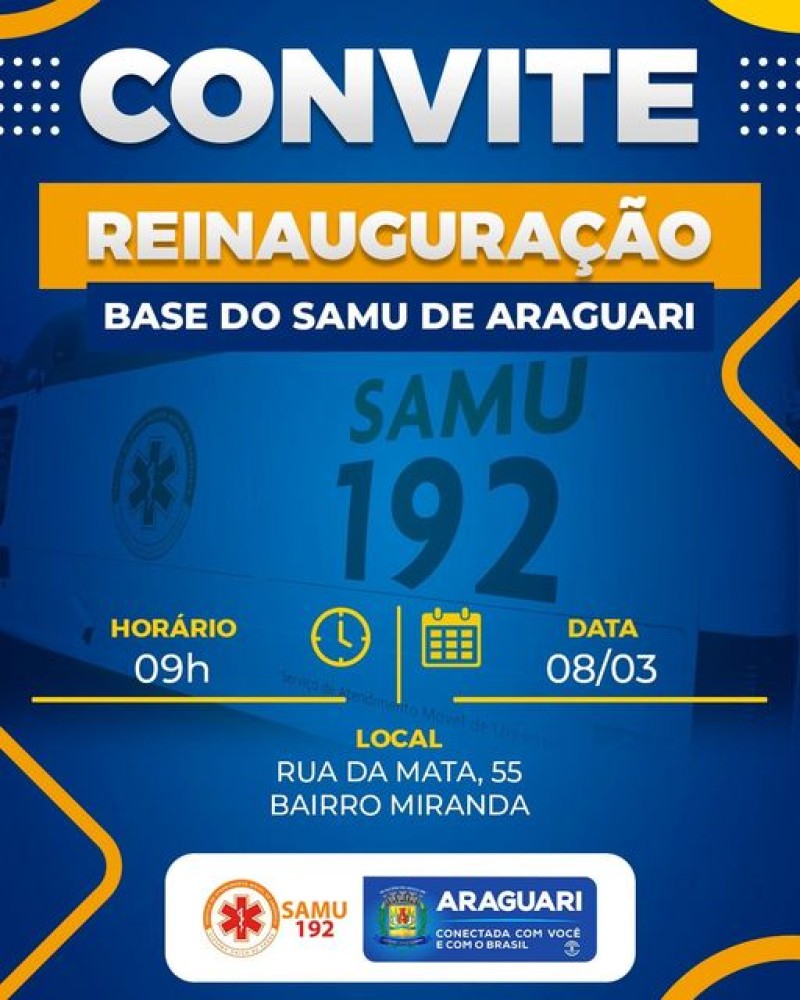 Prefeitura de Araguari: Convite