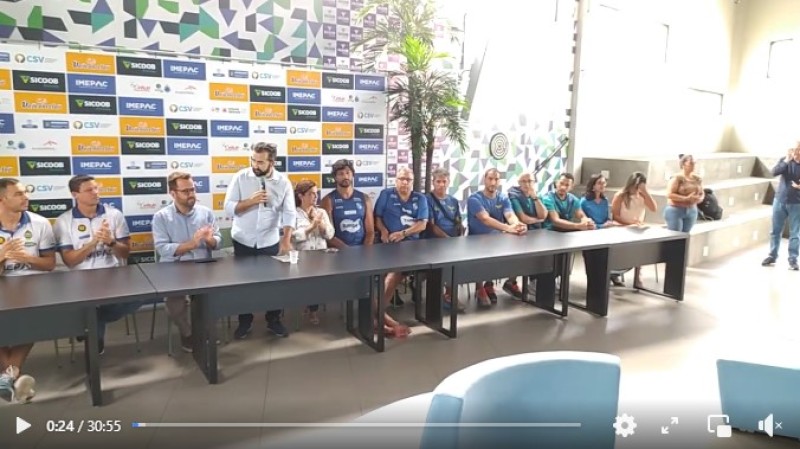 Coletiva de Imprensa do Sul-Americano de Vôlei Masculino de Clubes