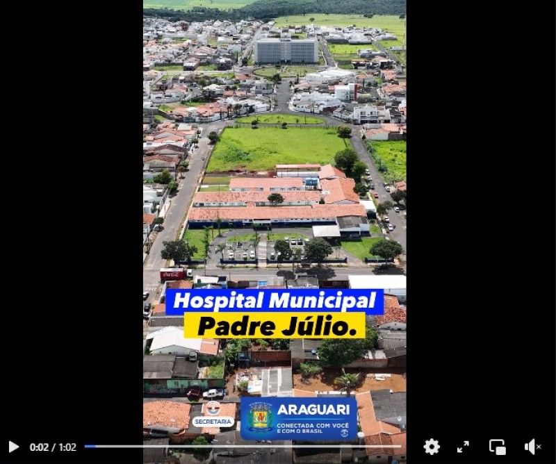 Em mais uma ação em prol da saúde da população araguarina
