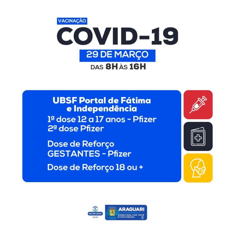 Vacinação 29 de Março