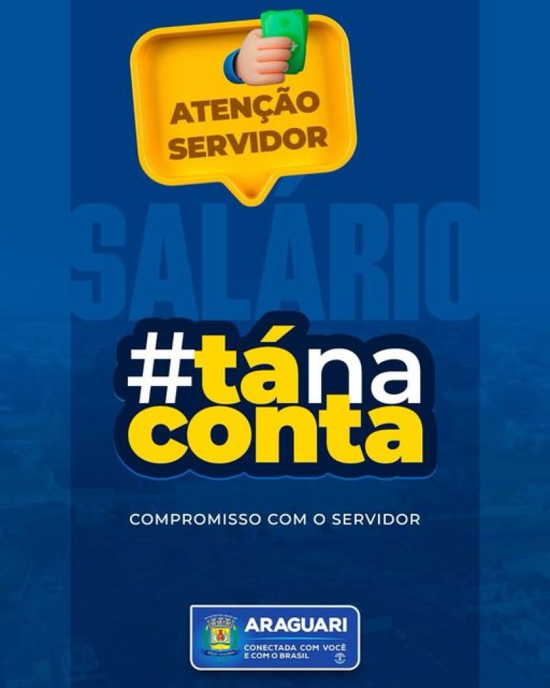 PAGAMENTO NA CONTA