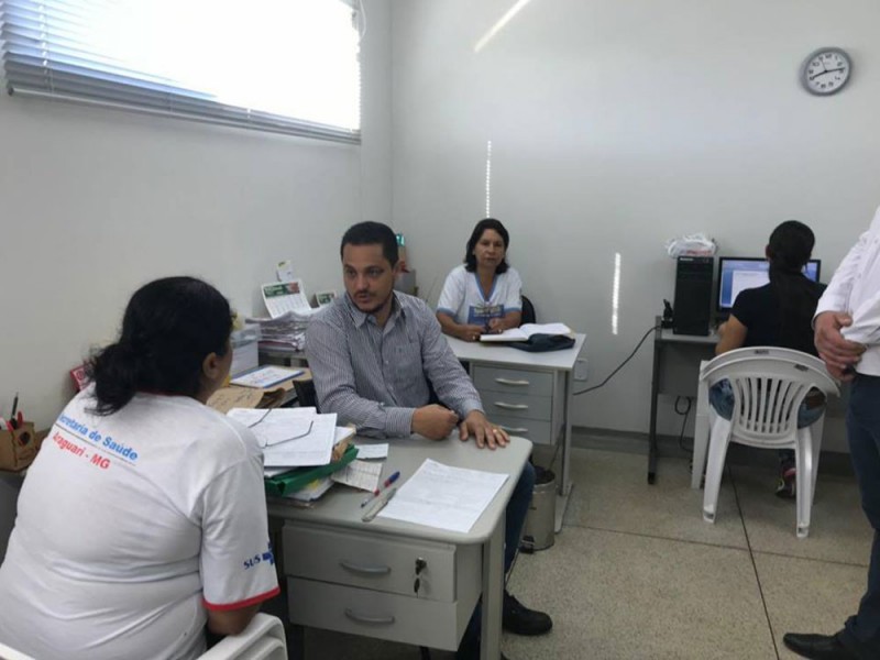 UBS do Bairro Brasília recebe visita surpresa do Secretário de Saúde