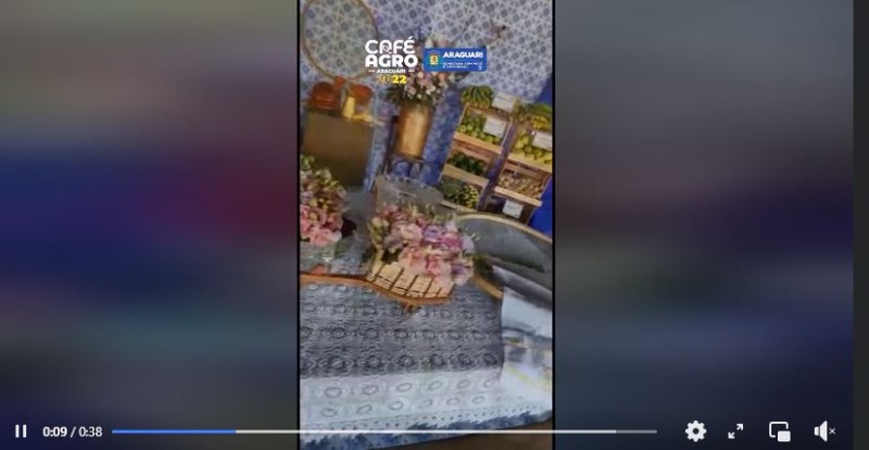 Visite o Stand da prefeitura na Café Agro e conheça as riquezas de nossa terra!