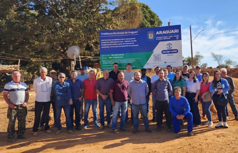 Equipe da secretaria de Obras realiza visita técnica em diversas obras