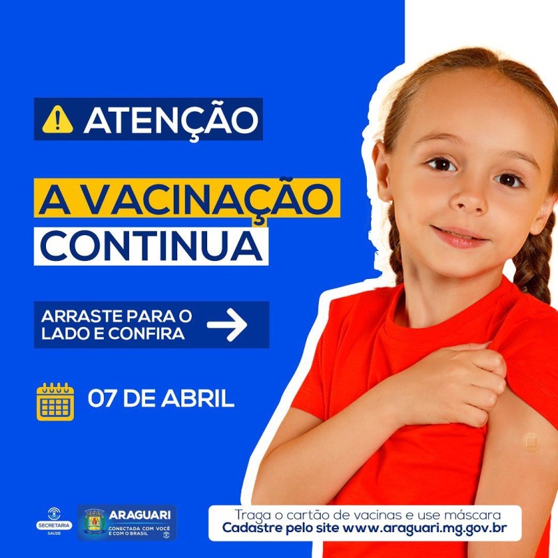 Vacinação 07 de Abril