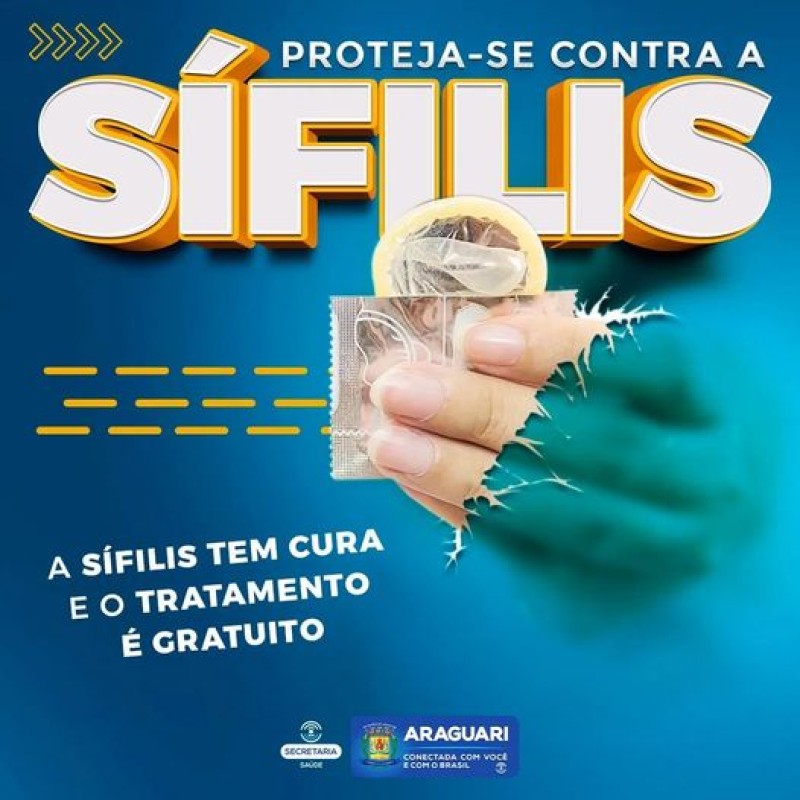Prefeitura de Araguari alerta para o aumento de casos de Sífilis
