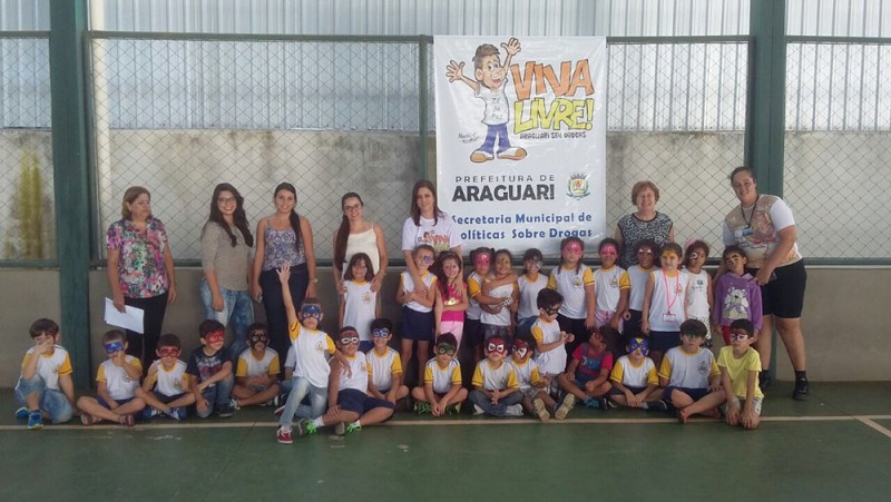 Secretaria de Políticas sobre Drogas previne alunos da E.E. Padre Elói