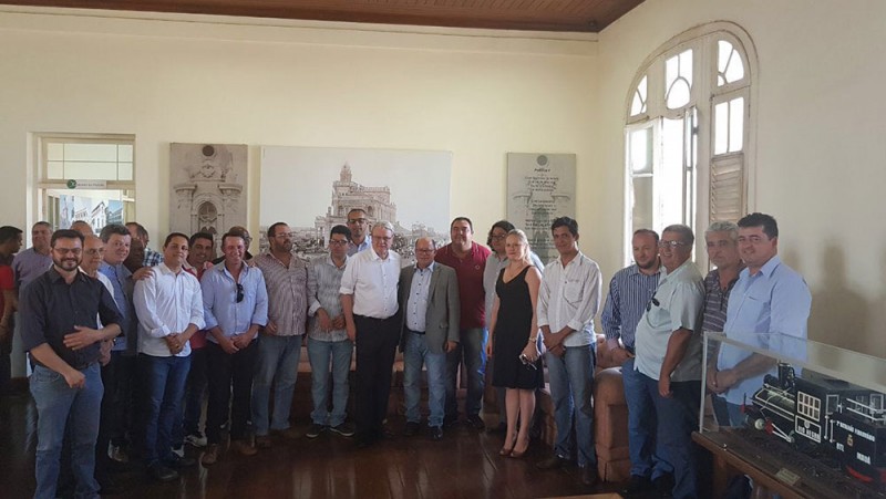 Márcio Lacerda, pré-candidato a Governador pelo PSB, visita Araguari 