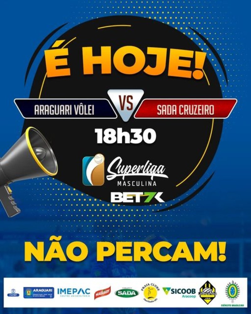 É HOJE!!!!!!