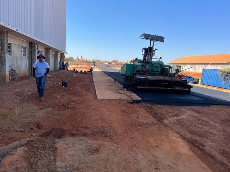 Obras no Centro Integrado dos Esportes seguem com trabalho importante das secretarias do município