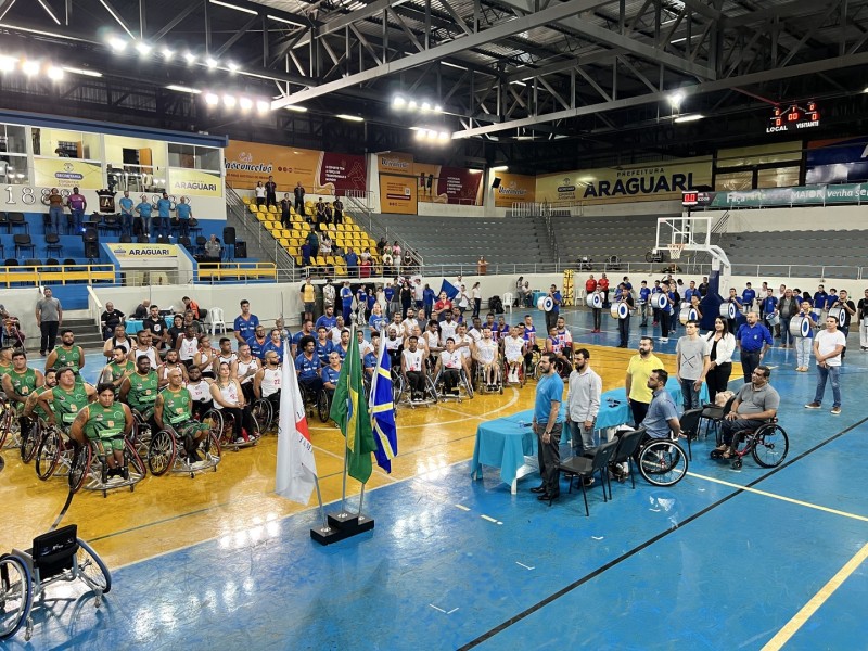 Com jogos emocionantes, Primeira Etapa do Campeonato Mineiro de Basquete em Cadeiras de Rodas é realizada em Araguari