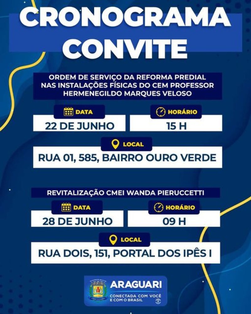 Prefeitura de Araguari: Convite