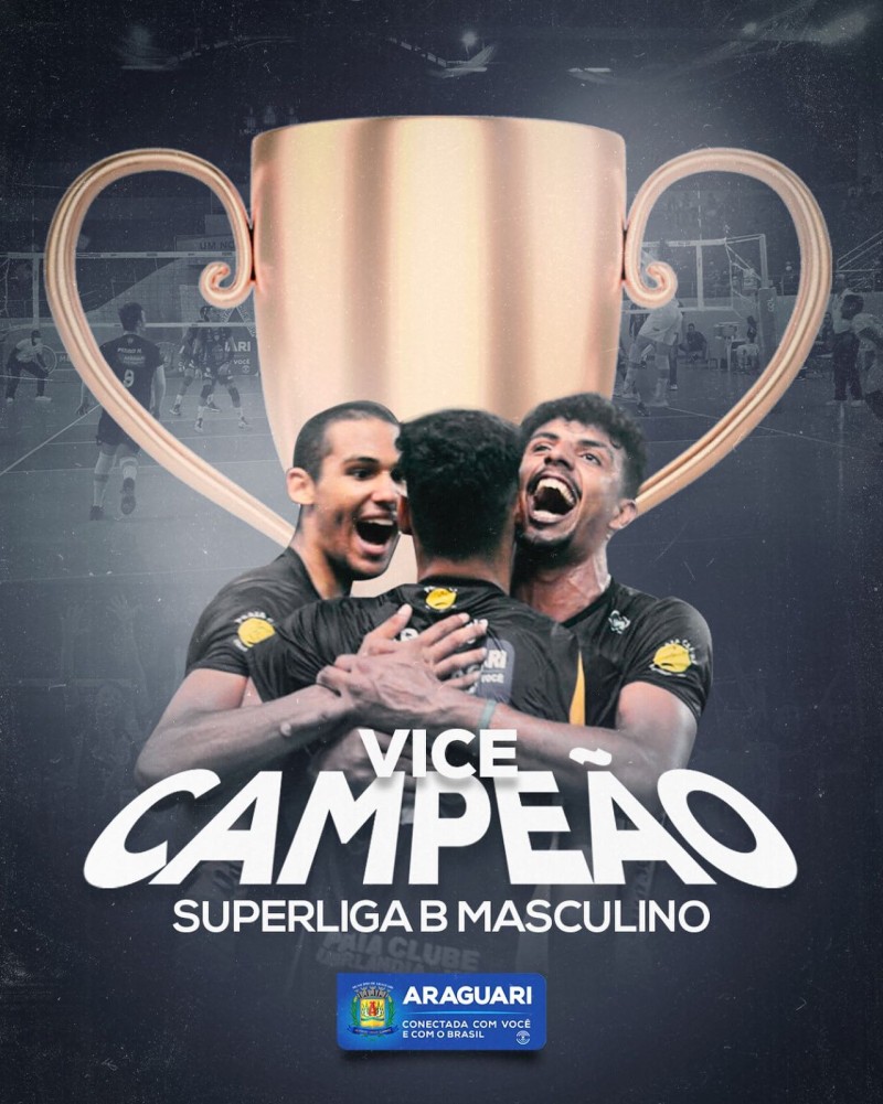 É VICE-CAMPEÃO! 