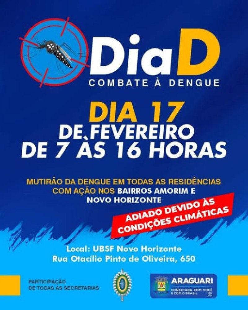 Dia D Combate à Dengue