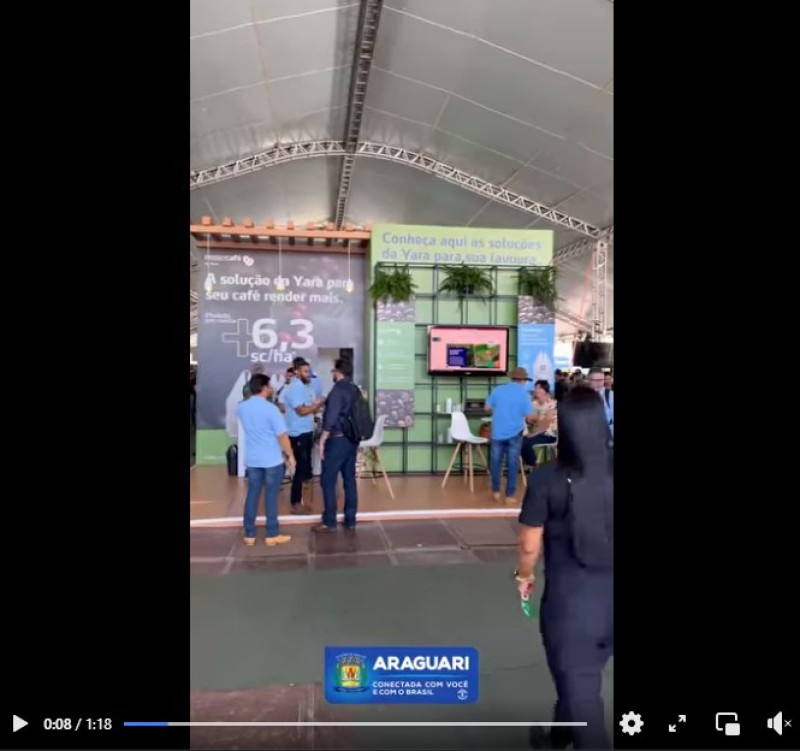 Café Agro movimenta Araguari e comércio obtém lucros significativos