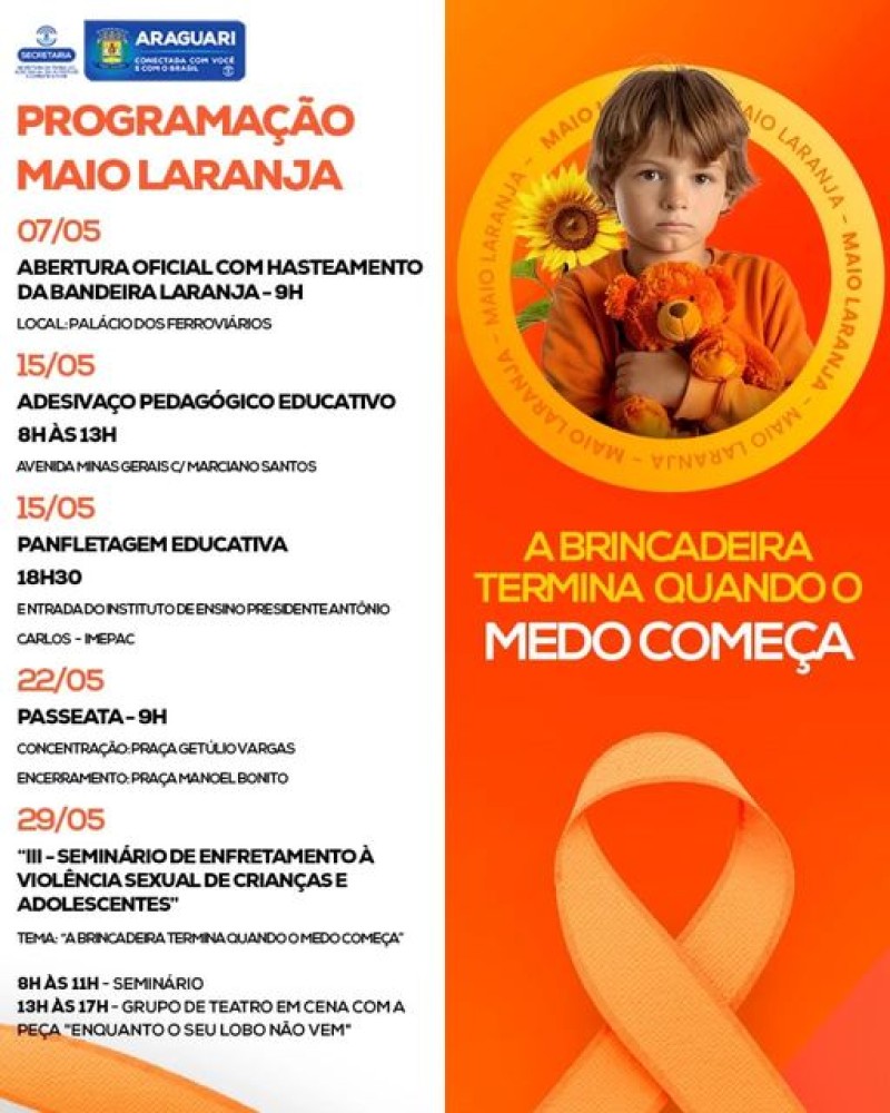 MAIO LARANJA