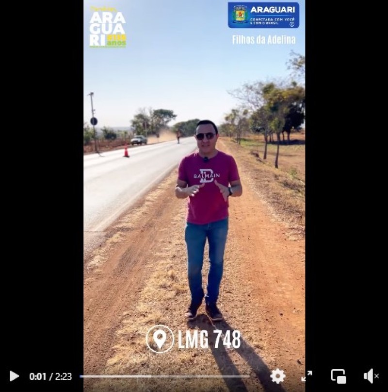 Prefeitura de Araguari: Romaria