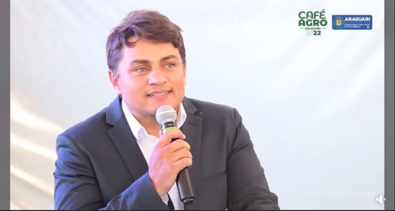 O prefeito de Araguari Renato Carvalho realizou um importante e emocionante pronunciamento na abertura da Café Agro, onde destacou a força regional do plantio de café, com mais de 50 mil hectares plantados. 