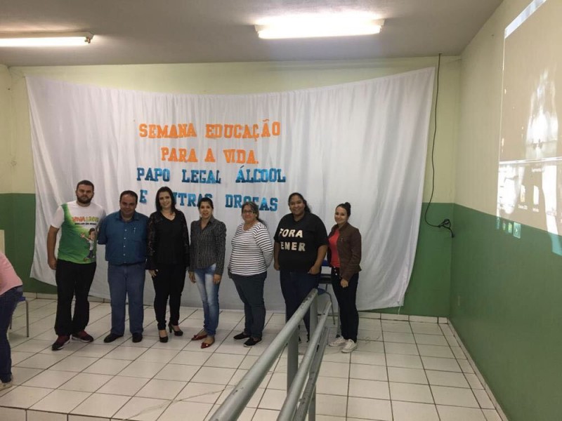 “Papo-Legal – álcool e outras drogas” é realizado em escolas de Araguari e Cascalho Rico