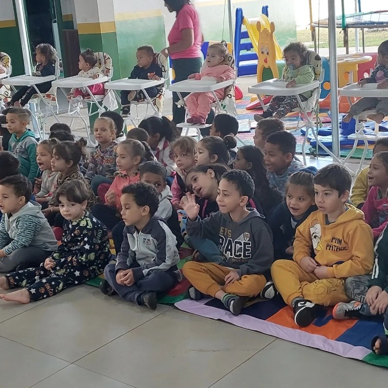 Dramatização com os Fantoches da Ecoturminha