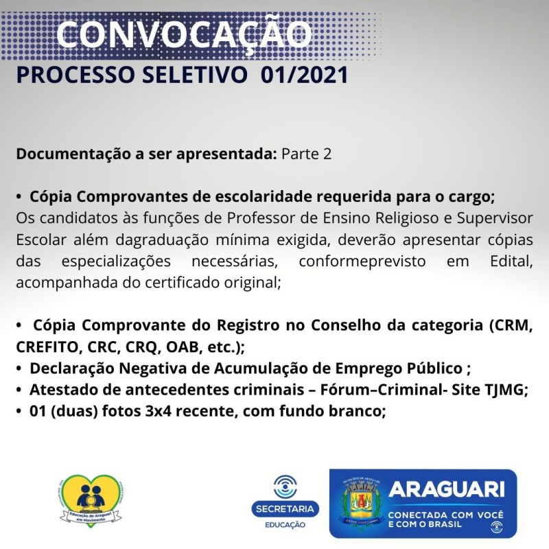 Educação de Araguari em Movimento