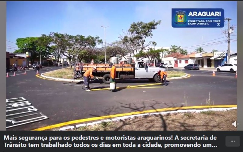 Mais segurança para os pedestres e motoristas araguarinos!