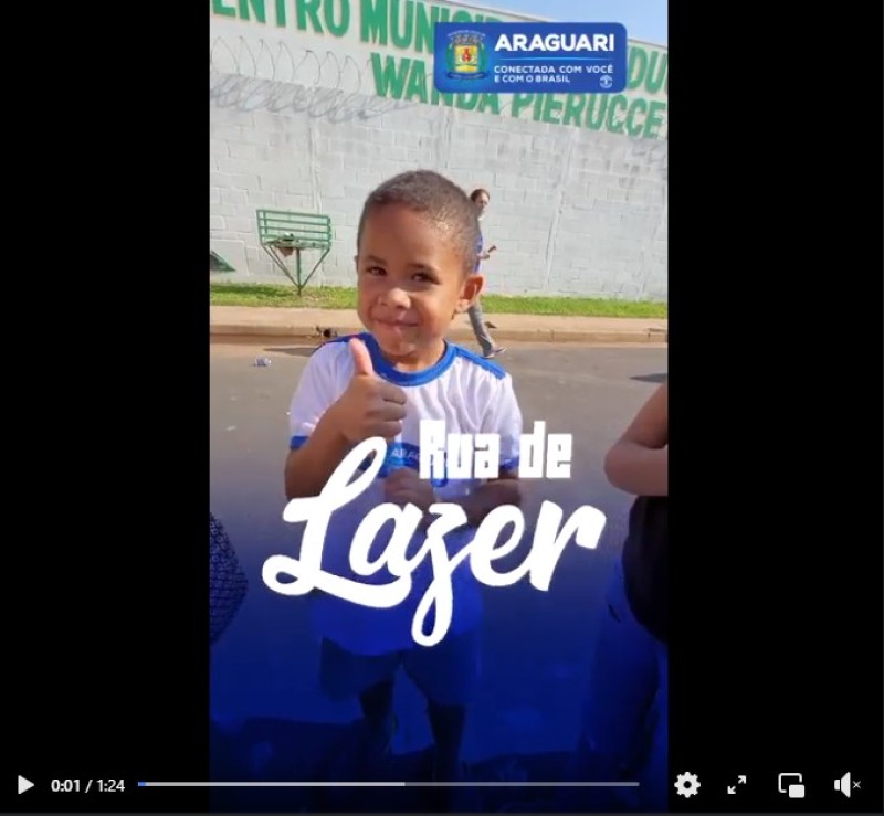 Projeto “Ruas de Lazer” foi levado aos moradores do Residencial Portal dos Ipês 