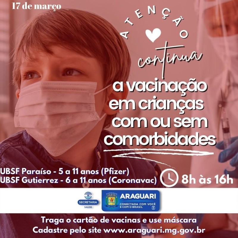 Vacinação 17 de Março