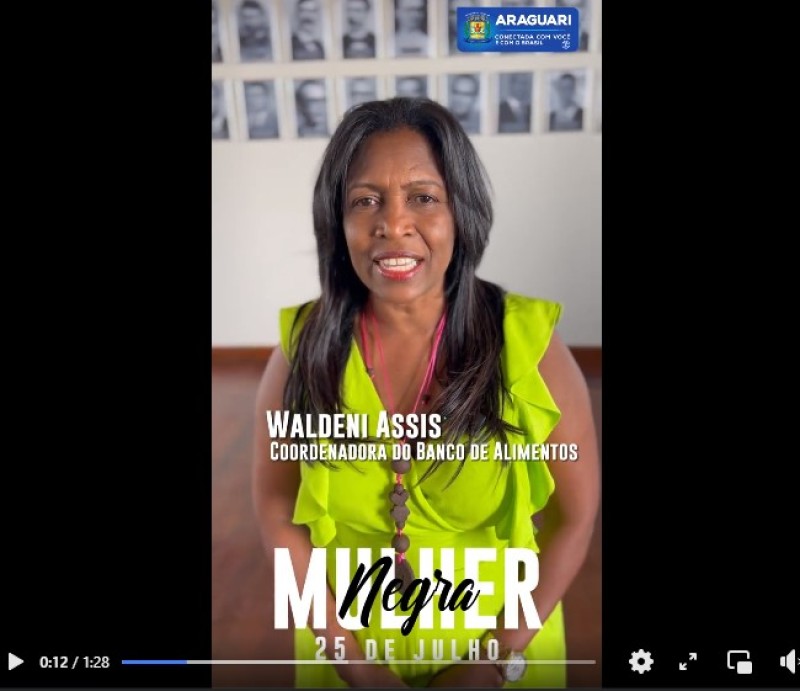 Dia Nacional da Mulher  Negra e internacional da Mulher Negra Latino- Americana e Caribenha 
