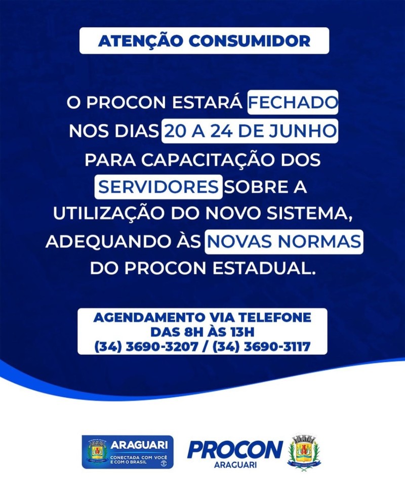 Atenção consumidor
