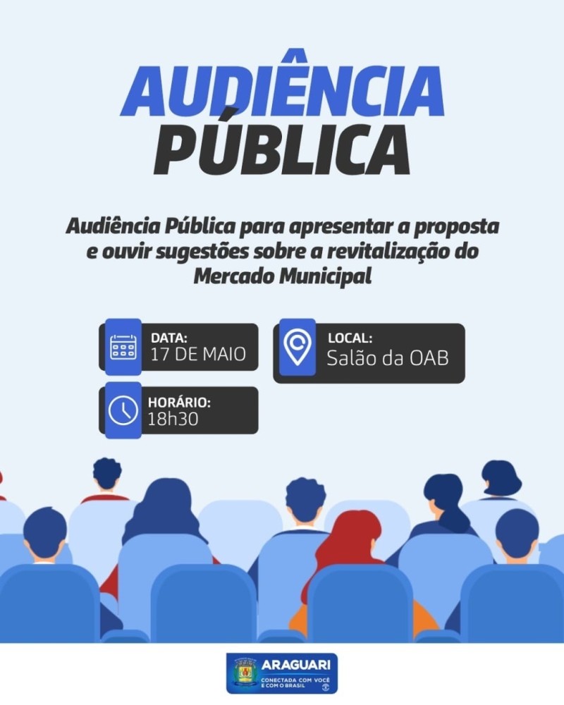 Convite de Audiência Pública