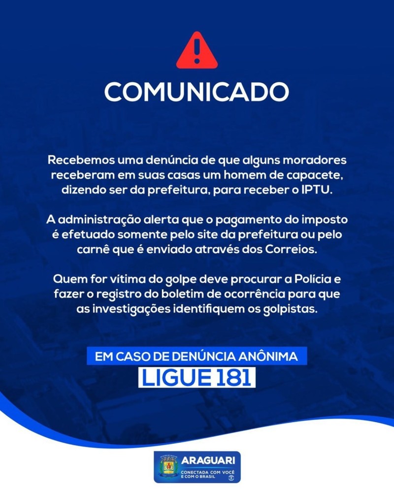 COMUNICADO