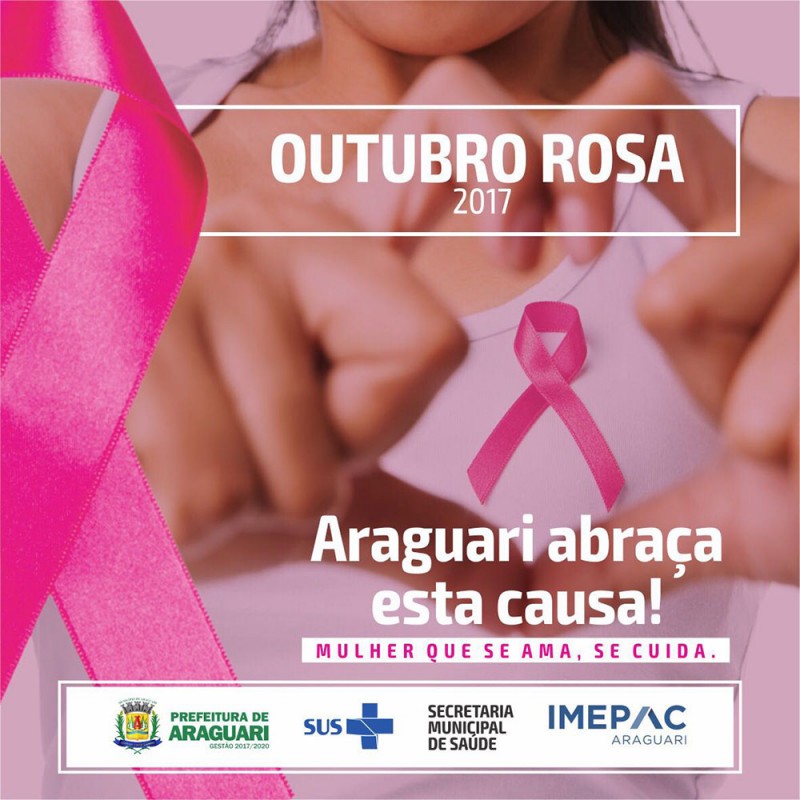 Outubro Rosa tem programação especial em Araguari