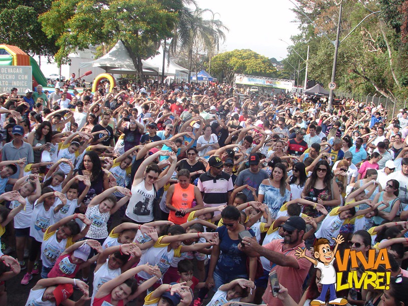 ​“Maratoninha Viva Livre 2017” será realizada em Novembro