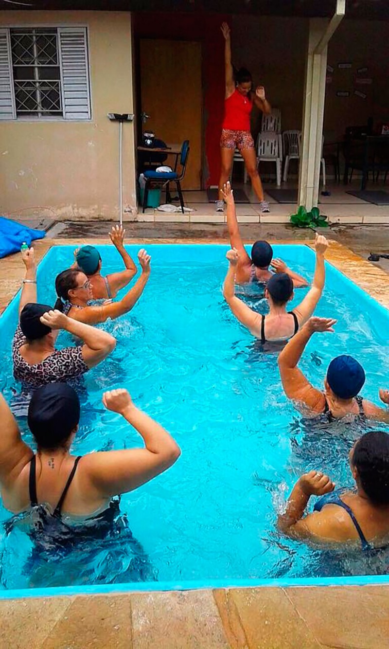Reestruturação de piscina favorece qualidade de vida no CRAS I