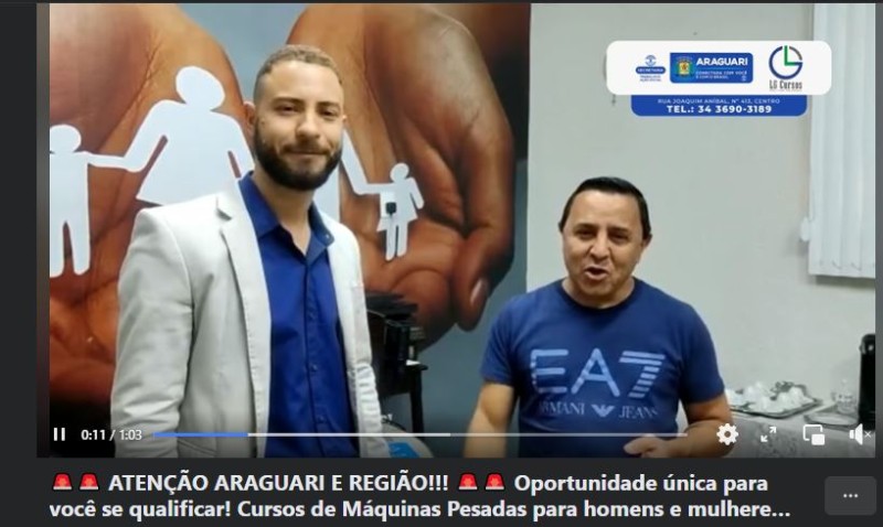 ATENÇÃO ARAGUARI E REGIÃO!!! 