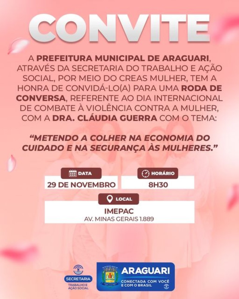 Prefeitura de Araguari: Convite