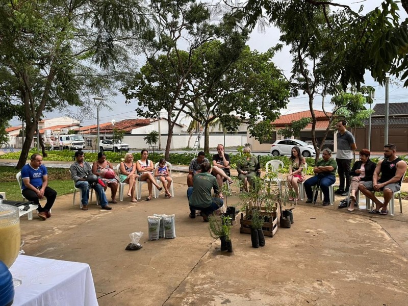 2º Curso de Jardinagem foi marcado por muito aprendizagem em dia atípico