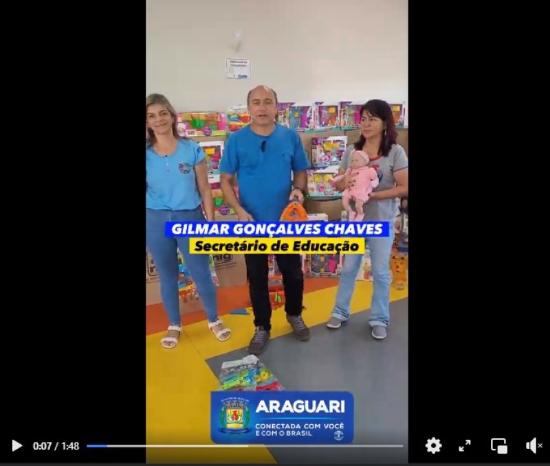 Prefeitura de Araguari: Educação de Araguari em Movimento