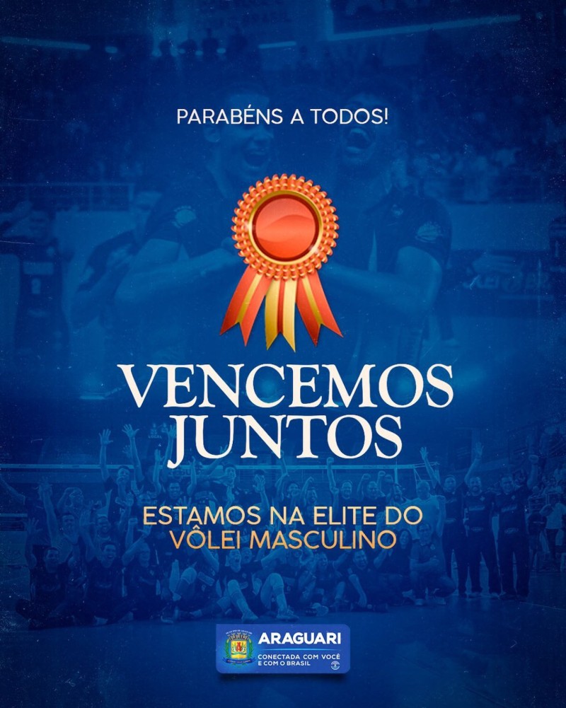Essa vitória é nossa!